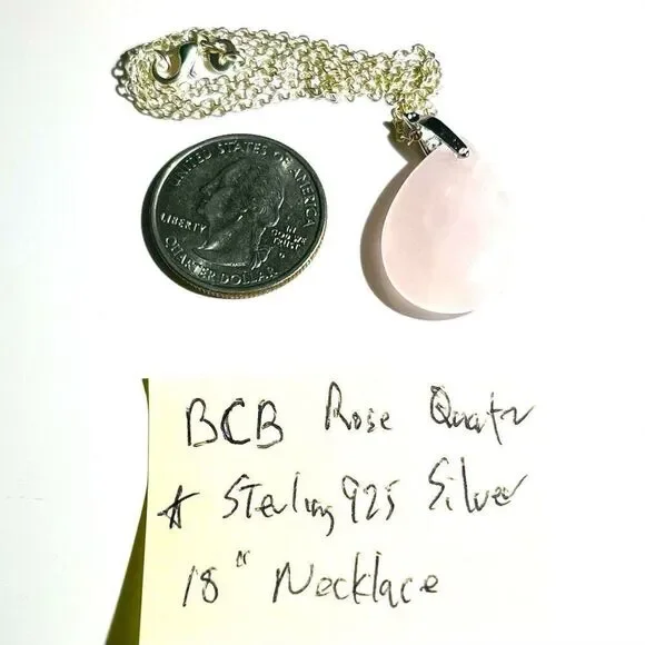 BCB LovelyRose Quart & 925 Silver Chain